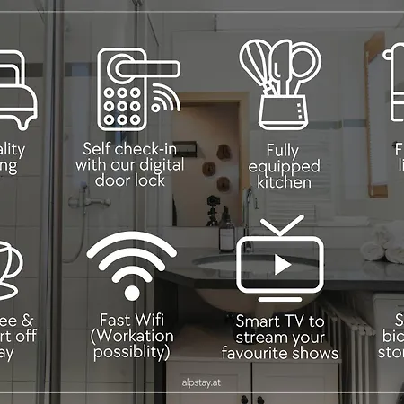 アパート Alpstay Platzhirsch - Ski-in & Ski-out *